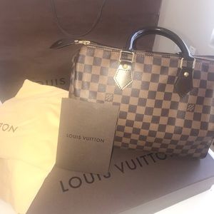 LV Damier Speedy 30